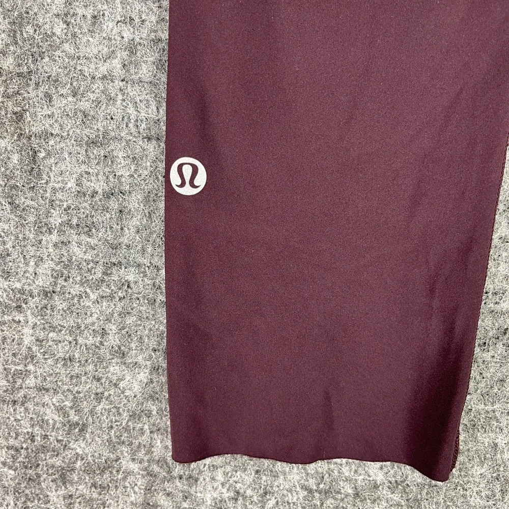 Lululemon Fast And Free Tight‎ Leggings Women 4 Pocket Reflective Running